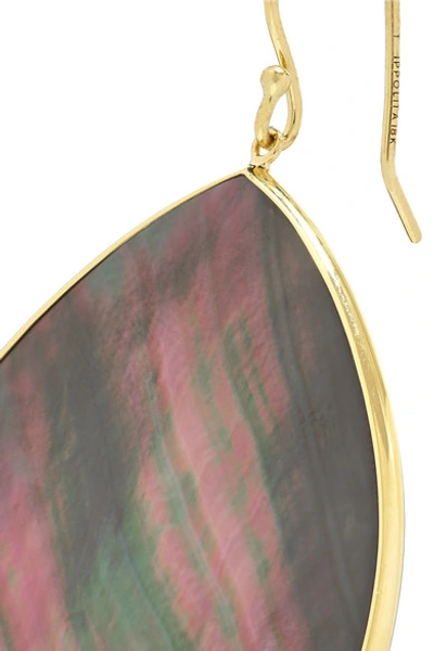 Shop Ippolita Polished Rock Candy 18-karat Gold Shell Earrings