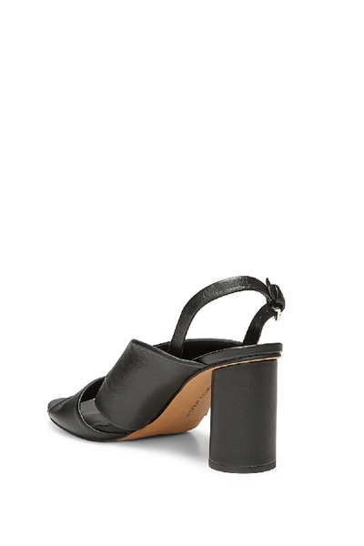 Shop Rebecca Minkoff Black Slingback Sandal Heels | Agata Designer Sandals |