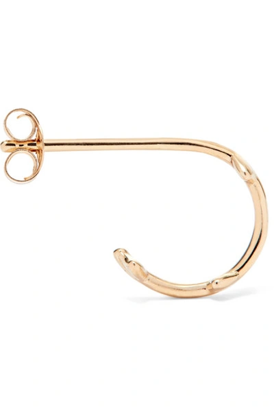 Shop Sarah & Sebastian Thorn Gold Hoop Earrings