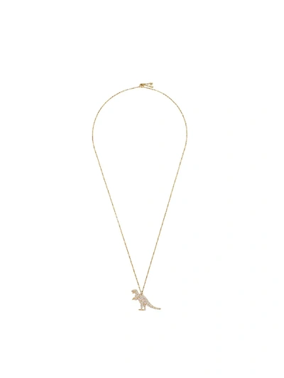 Shop Apm Rexy Pendant Necklace - Gold