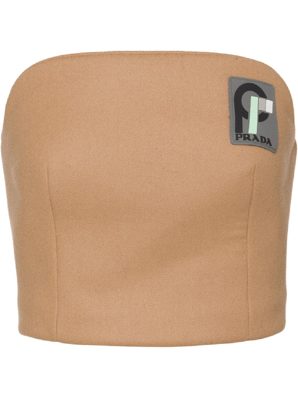 prada bustier top