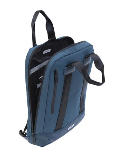 Shop Moleskine Backpacks In Dark Blue