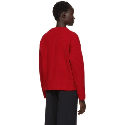 Shop Harmony Red Katlyne Sweater In 032 Red