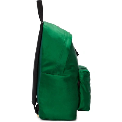 Shop Undercover Green Eastpak Edition Satin Padded Pakr Uc Backpack In Green Satin