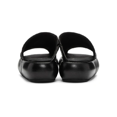 Shop Marsèll Marsell Black Ciambellona Platform Sandals In 5066 Nero