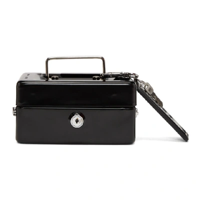 Shop Kara Black Lock Box Bag