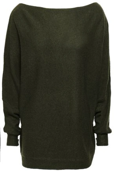 Shop Charli Woman Cashmere Sweater Forest Green