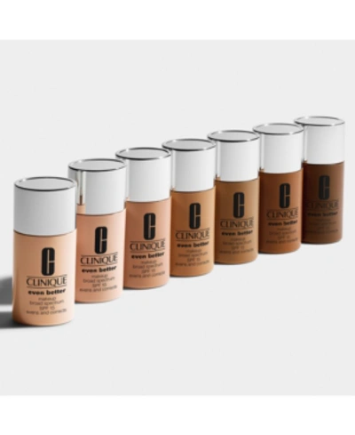 Clinique Even Better Makeup Broad Spectrum Spf 15 Foundation Cn 08 Linen In Cn 08 Linen