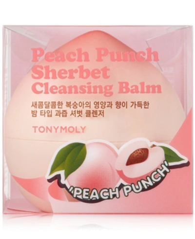 Shop Tonymoly Peach Punch Sherbet Cleansing Balm