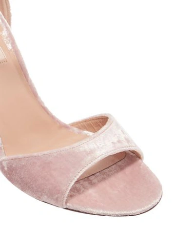 Shop Valentino Sandals In Light Pink