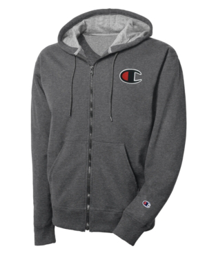 champion hoodie dark grey