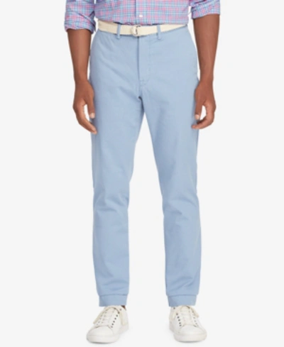 Shop Polo Ralph Lauren Men's Classic-fit Bedford Chino Pants In Channel Blue