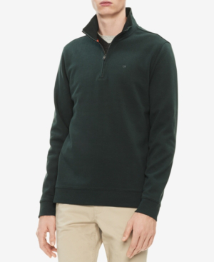 calvin klein quarter zip pullover