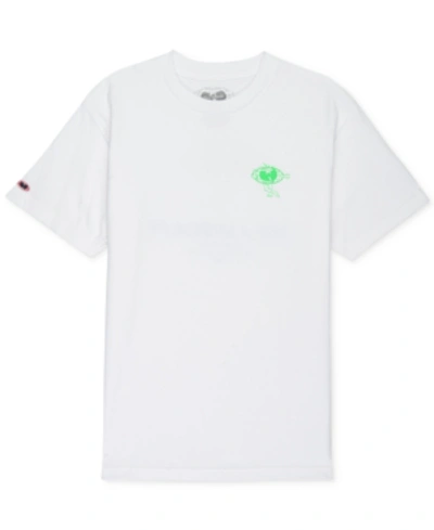 Shop Wu Wear Men's Logo Print T-shirt In White