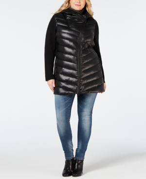 calvin klein performance plus size hooded walker jacket