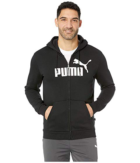 puma essential logo hoodie