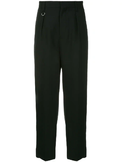 Shop Monkey Time Tailored Wide Leg Trousers - Black