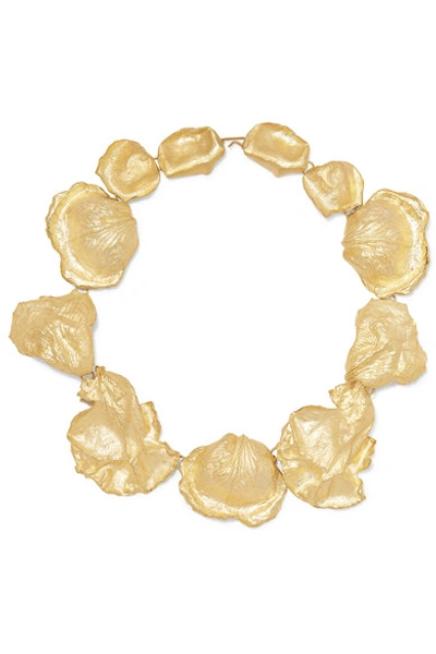 Shop Sarah & Sebastian Rosa Gold Vermeil Necklace