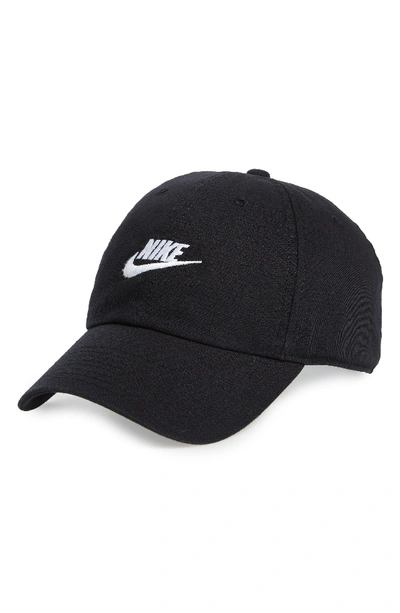 Shop Nike Futura Washed Cap - Black