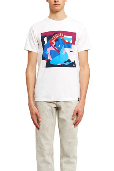 Shop By Parra Opening Ceremony Mich Cover T-shirt In White