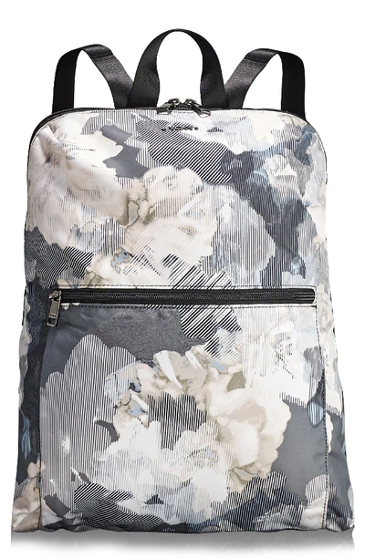 Shop Tumi Voyageur - Just In Case Nylon Travel Backpack - Grey In Camo Floral