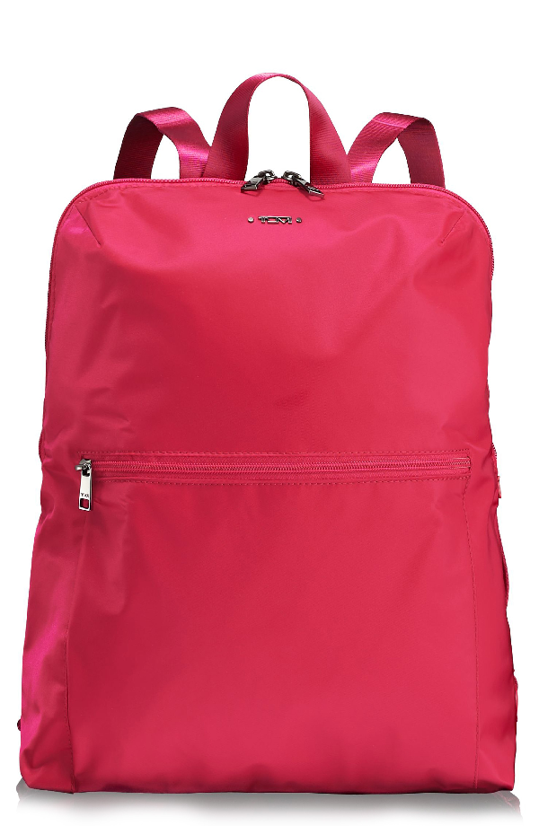 pink tumi backpack