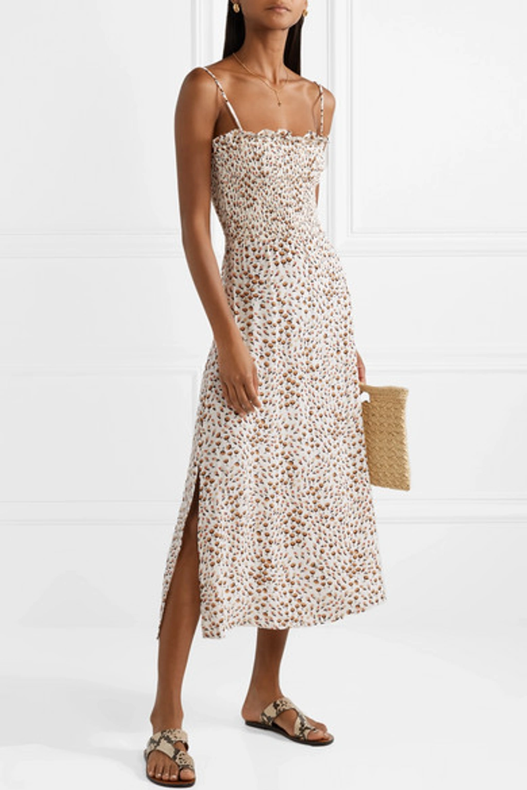 Faithfull the brand solange dress sales