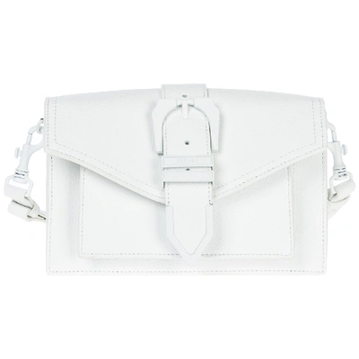 Shop Versus Women's Leather Shoulder Bag In White