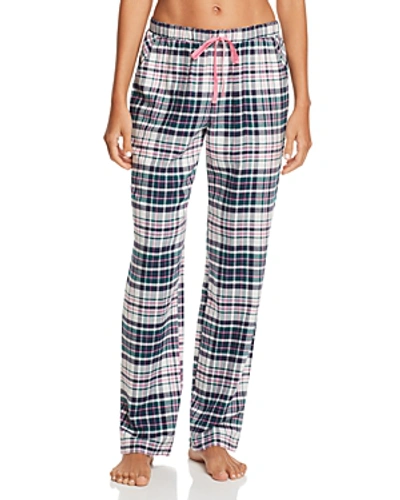 Shop Jane & Bleecker New York Printed Flannel Pants In Multi Plaid