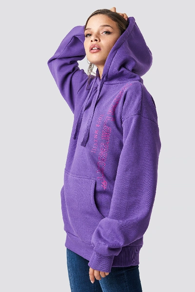 Shop Zara Larsson Unisex Hoodie - Purple