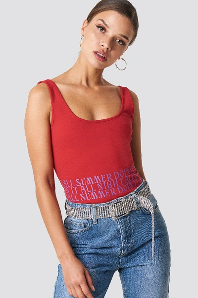 Shop Zara Larsson Summer Body - Red