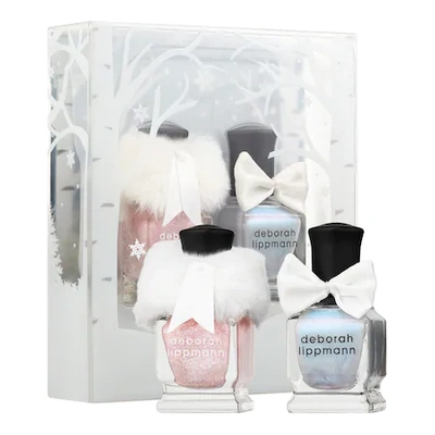 Shop Deborah Lippmann A Winter Romance Nail Duo 2 X 0.27 oz/ 7.98 ml