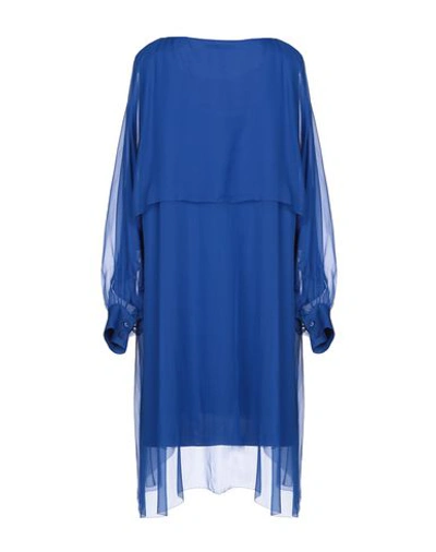 Shop Alberta Ferretti Knee-length Dresses In Blue