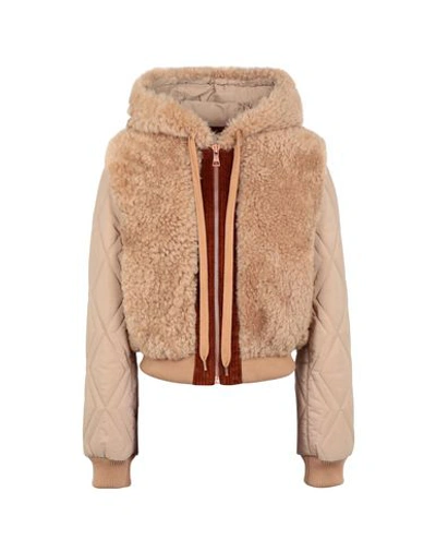 Shop See By Chloé Bomber In Camel