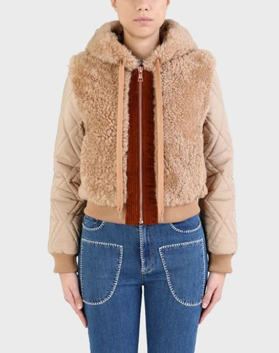 Shop See By Chloé Bomber In Camel