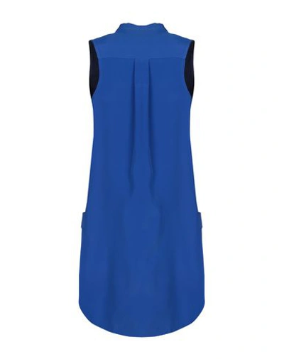 Shop Viktor & Rolf Short Dress In Bright Blue