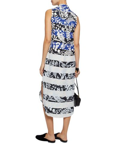 Shop Mara Hoffman Midi Dress In Blue