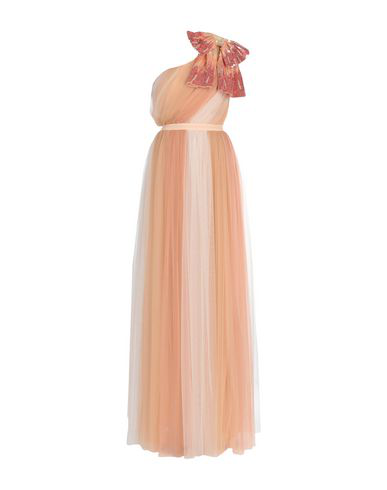 Elisabetta Franchi Long Dress In Pale Pink | ModeSens