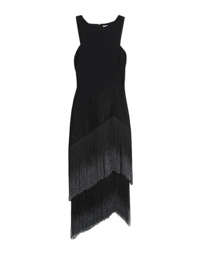 Shop Amanda Wakeley Short Dress In Black