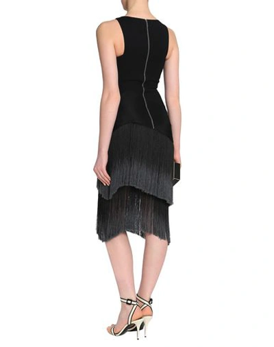 Shop Amanda Wakeley Short Dress In Black