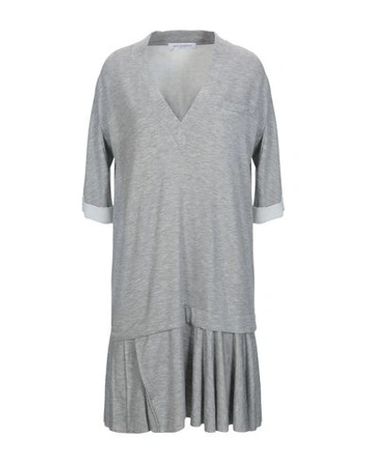 Shop Viktor & Rolf Short Dress In Grey