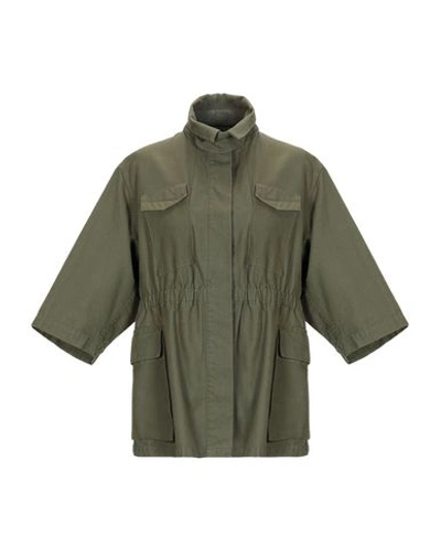 Shop Sibel Saral Jackets In Military Green