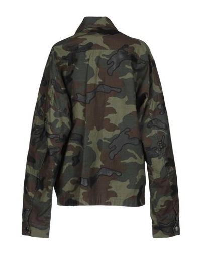 Shop Amiri Jacket In Military Green