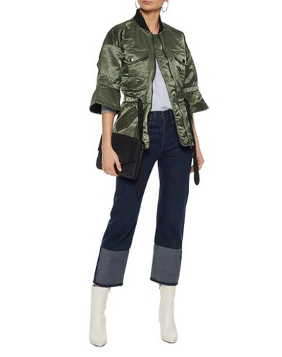 Shop Marissa Webb Jacket In Military Green