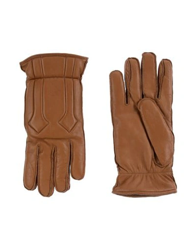 Shop Dsquared2 Gloves In Brown