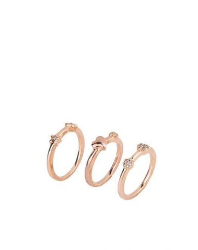 Shop Bronzallure Ring In Copper