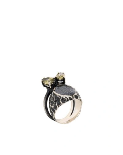 Shop Voodoo Jewels Rings In Silver