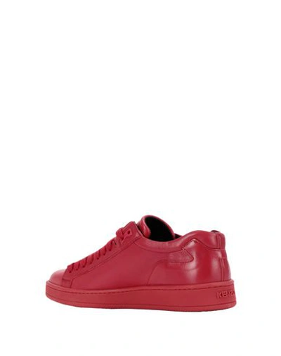 Shop Kenzo Sneakers In Red