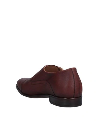 Shop Alexander Hotto Laced Shoes In Brick Red