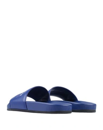 Shop Balenciaga Sandals In Blue